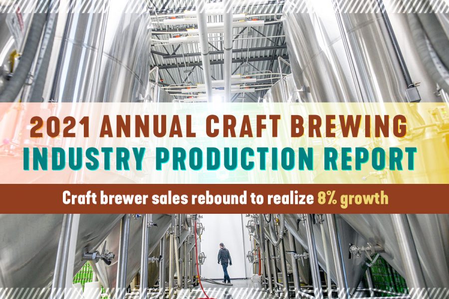 2021 annual craft brewing industry production report 1200x800