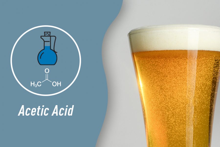 Acetic Acid icon forumla with craft beer 1200x628 1