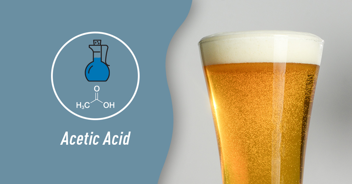 Acetic Acid icon forumla with craft beer 1200x628 1