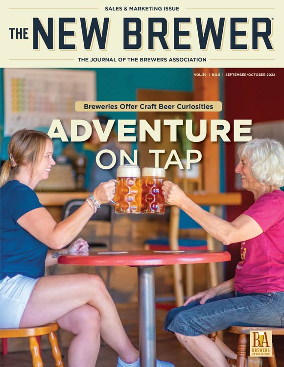 Adventure on Tap The New Brewer Sept Oct Cover