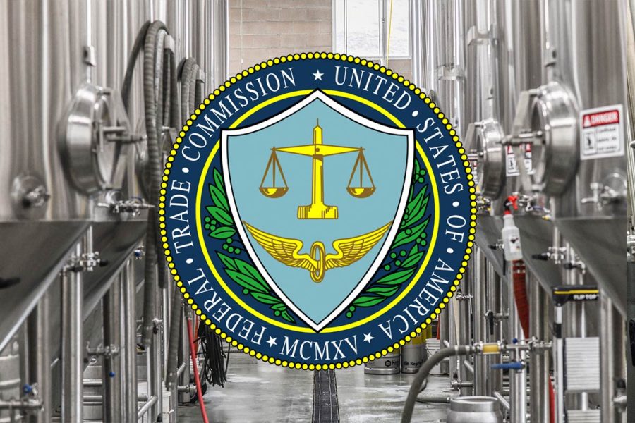 FTC logo over image on brewery tanks