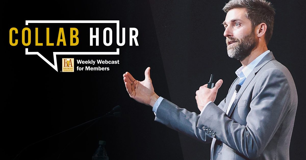collab hour logo with bart watson speaking