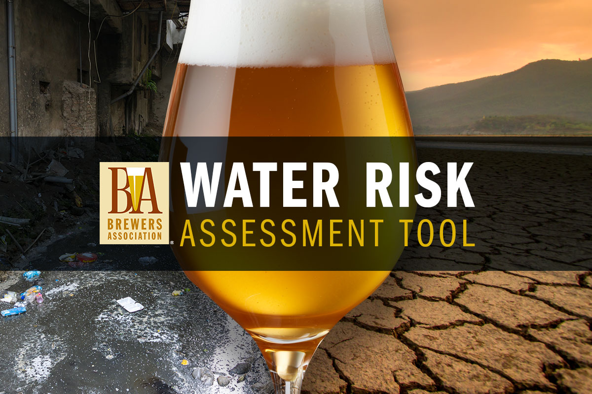 brewery beer dry craked earth water risk assessment tool x