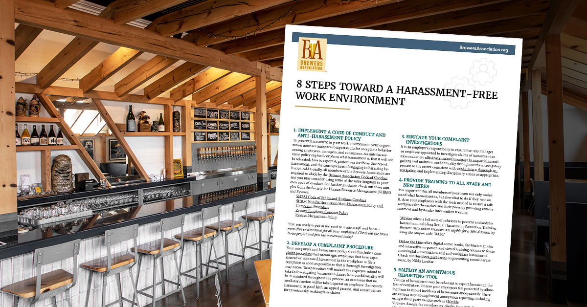 brewery taproom harassment free work environment resource 1200x628 1