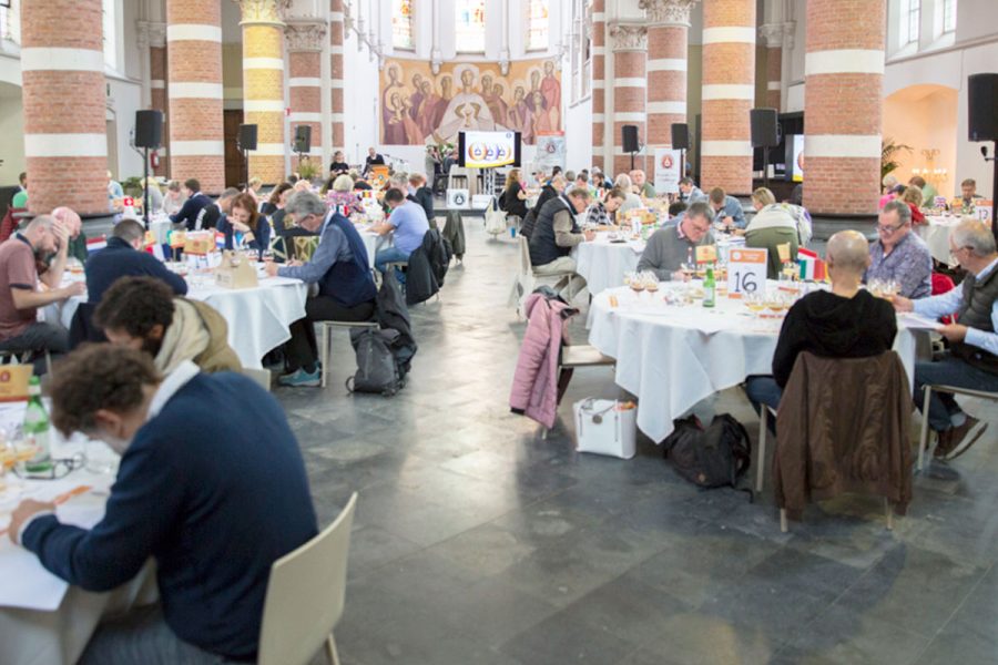 brussels beer challenge judging tables