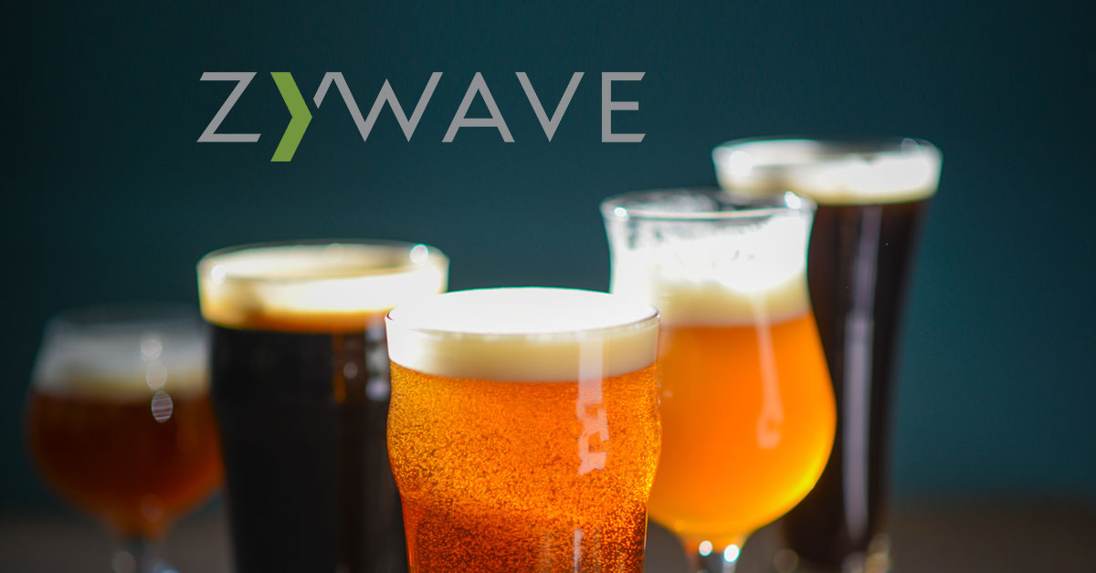 colorful beers in various glassware zywave partnership x