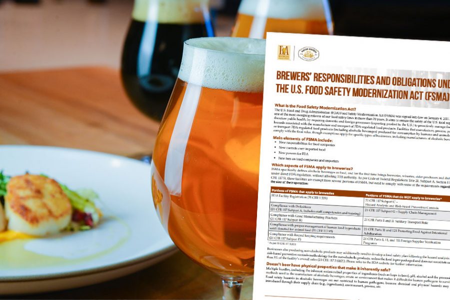 food safety for craft brewers
