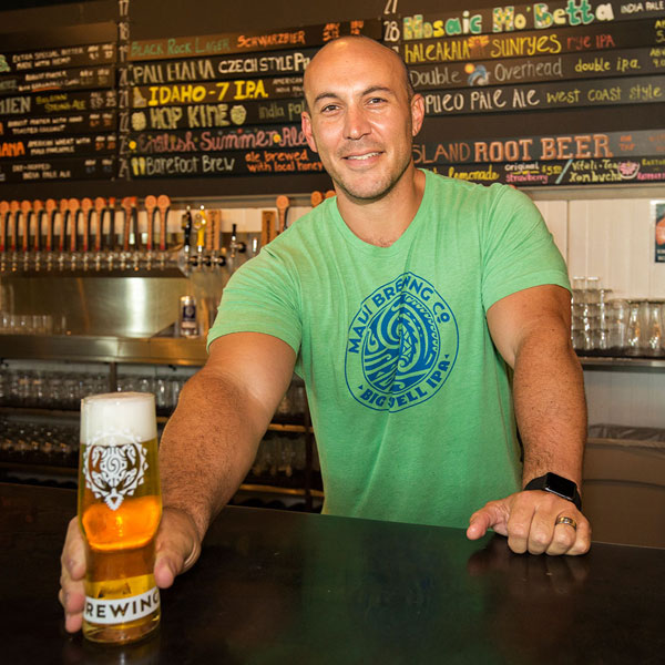 Garrett Marrerro Maui Brewing