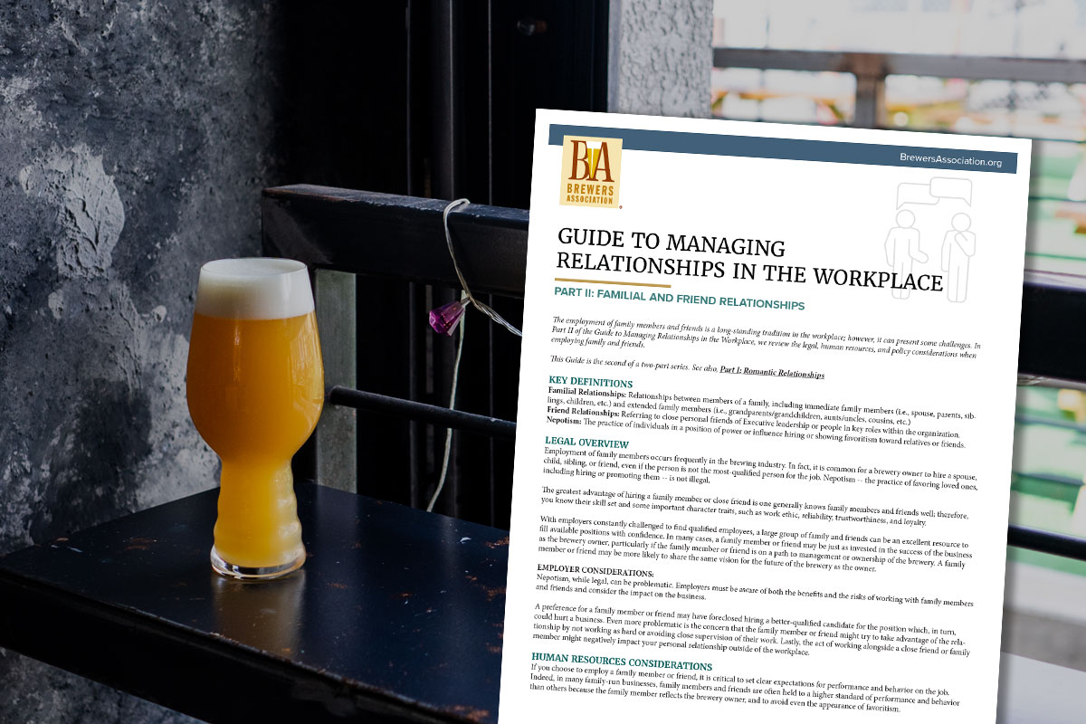 hazy craft beer in IPA glass guide to managing relationships x