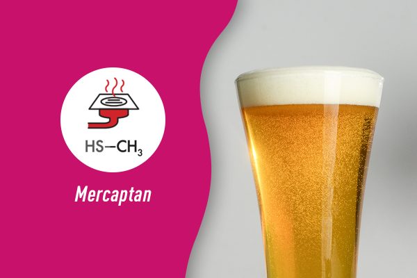 mercaptan off flavor icon with clean beer