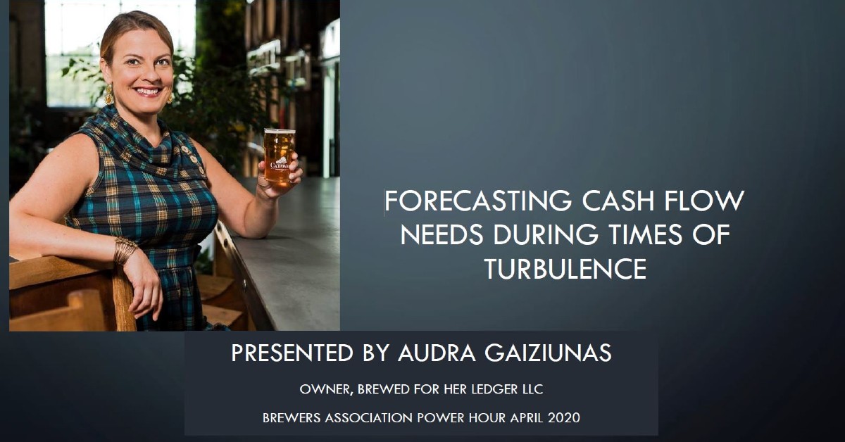 Power Hour Social Forecasting Cash Flow Needs During Times of Turbulence April 7 2020