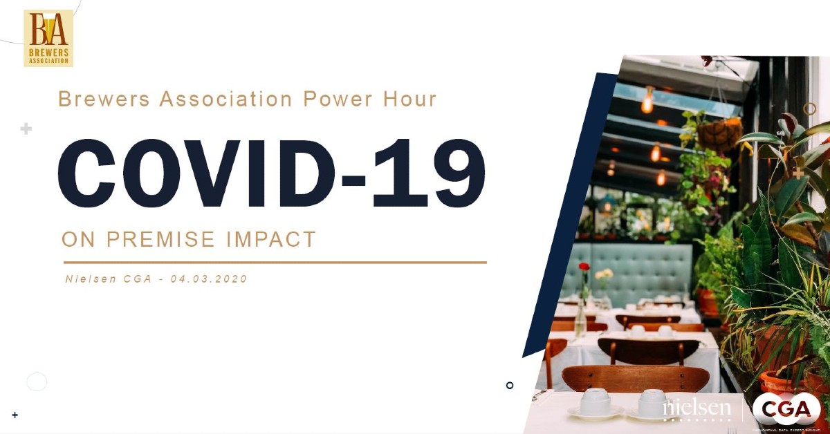 Power Hour Social Nielsen CGAs COVID 19 On Premise Impact Report April 3 2020