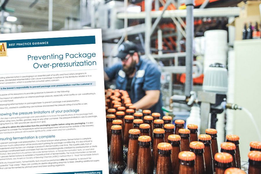 preventing packaging over pressurization