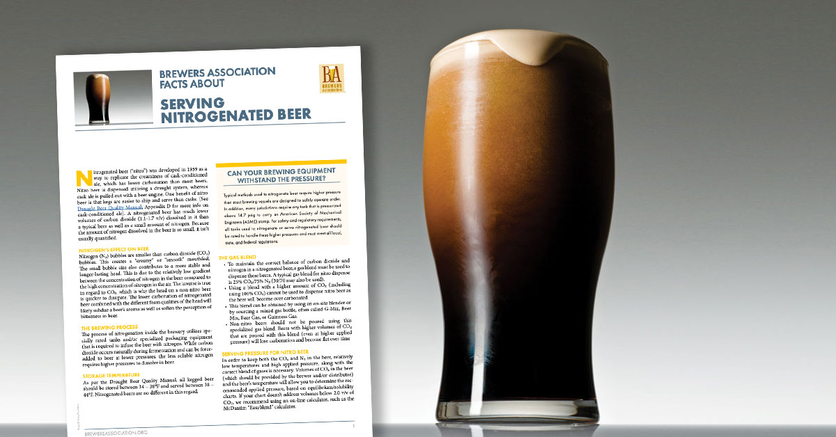 serving nitrogenated beer edu publication